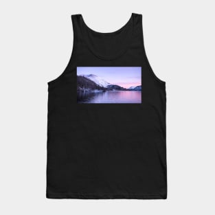 Winter Sunset at Thirlmere Tank Top